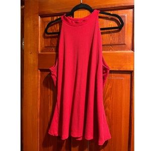 International concepts red sweater tank top XXL